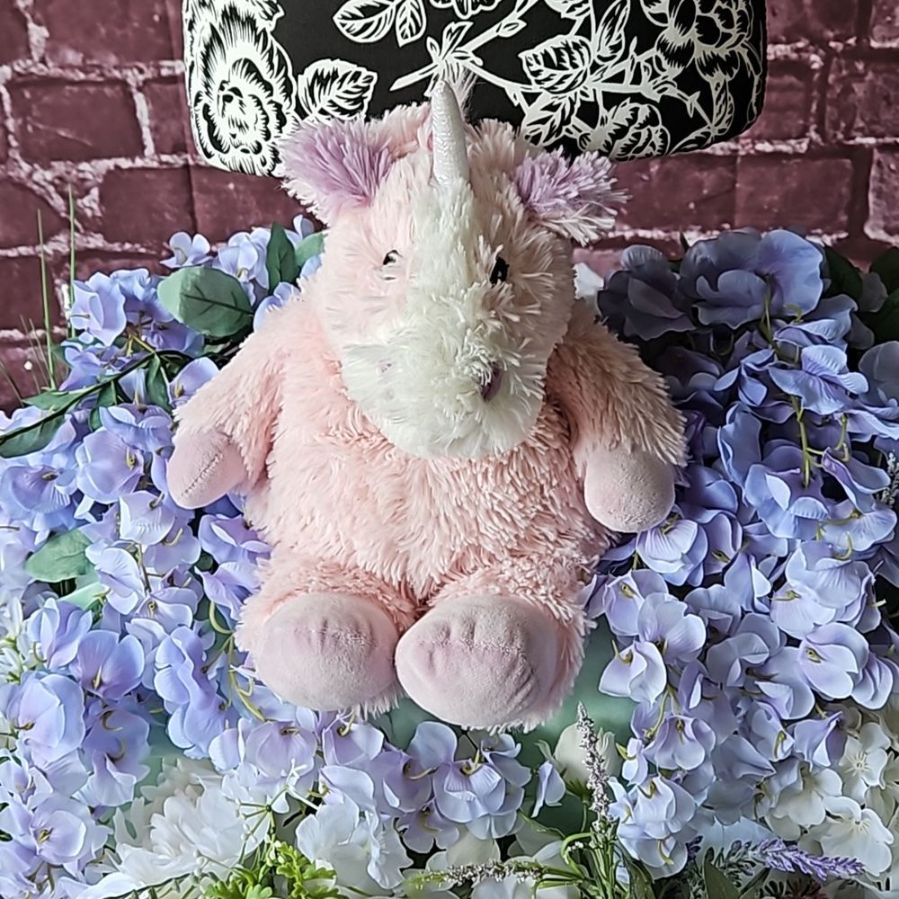 Warmies Pink and White Unicorn